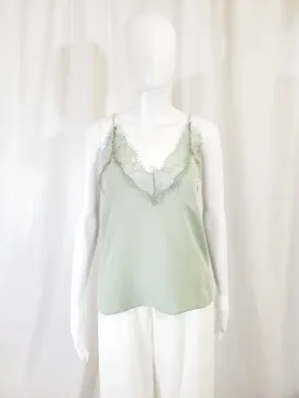 Mint Lace Camisole