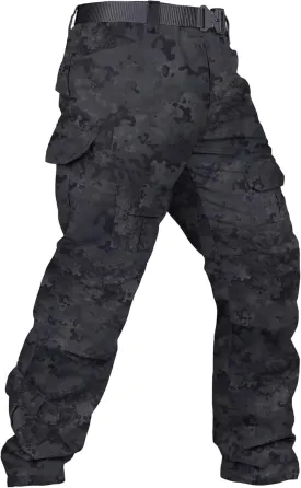 TRGPSG Men's Hiking Pants, Outdoor Lightweight Travel Pants Cargo Pants Work Pants for Men